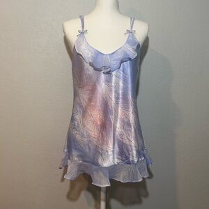 VTG/Vintage Oscar De La Renta Pink Label- Lingerie Slip Intimate Top Sz.M